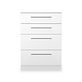 Ellington 4 Drawer Deep Chest White from Roseland Furniture