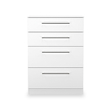 Ellington 4 Drawer Deep Chest White from Roseland Furniture