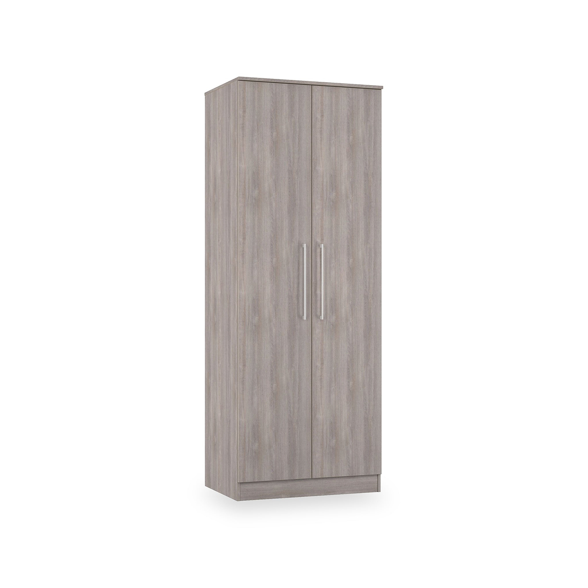 Ellington Double Wardrobe Grey Oak from Roseland Furniture