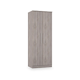 Ellington Double Wardrobe Grey Oak from Roseland Furniture