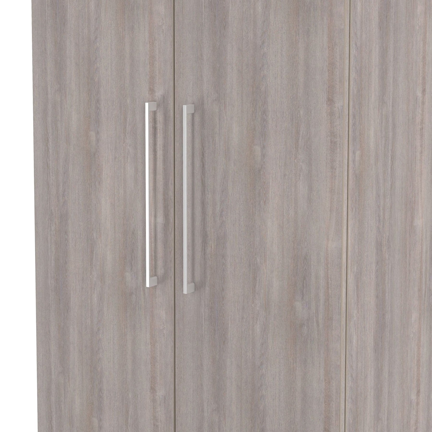 Ellington Double Wardrobe Grey Oak from Roseland Furniture