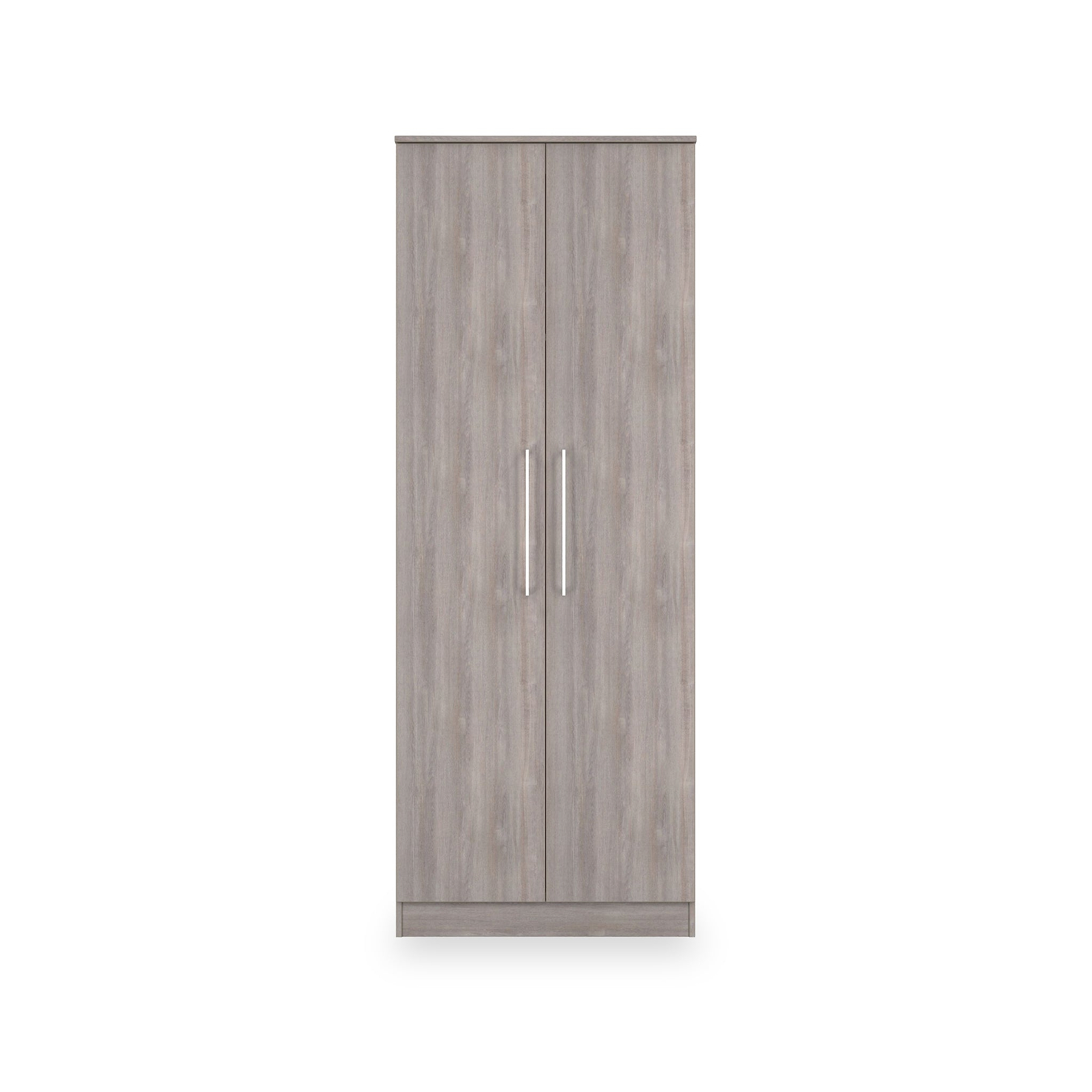 Ellington Double Wardrobe Grey Oak from Roseland Furniture