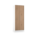 Ellington Double Wardrobe Slatted Effect White from Roseland Furniture