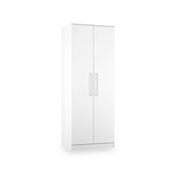 Ellington Double Wardrobe White from Roseland Furniture