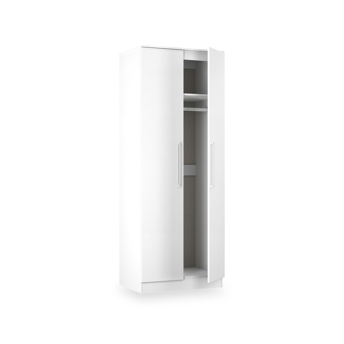 Ellington Double Wardrobe White from Roseland Furniture