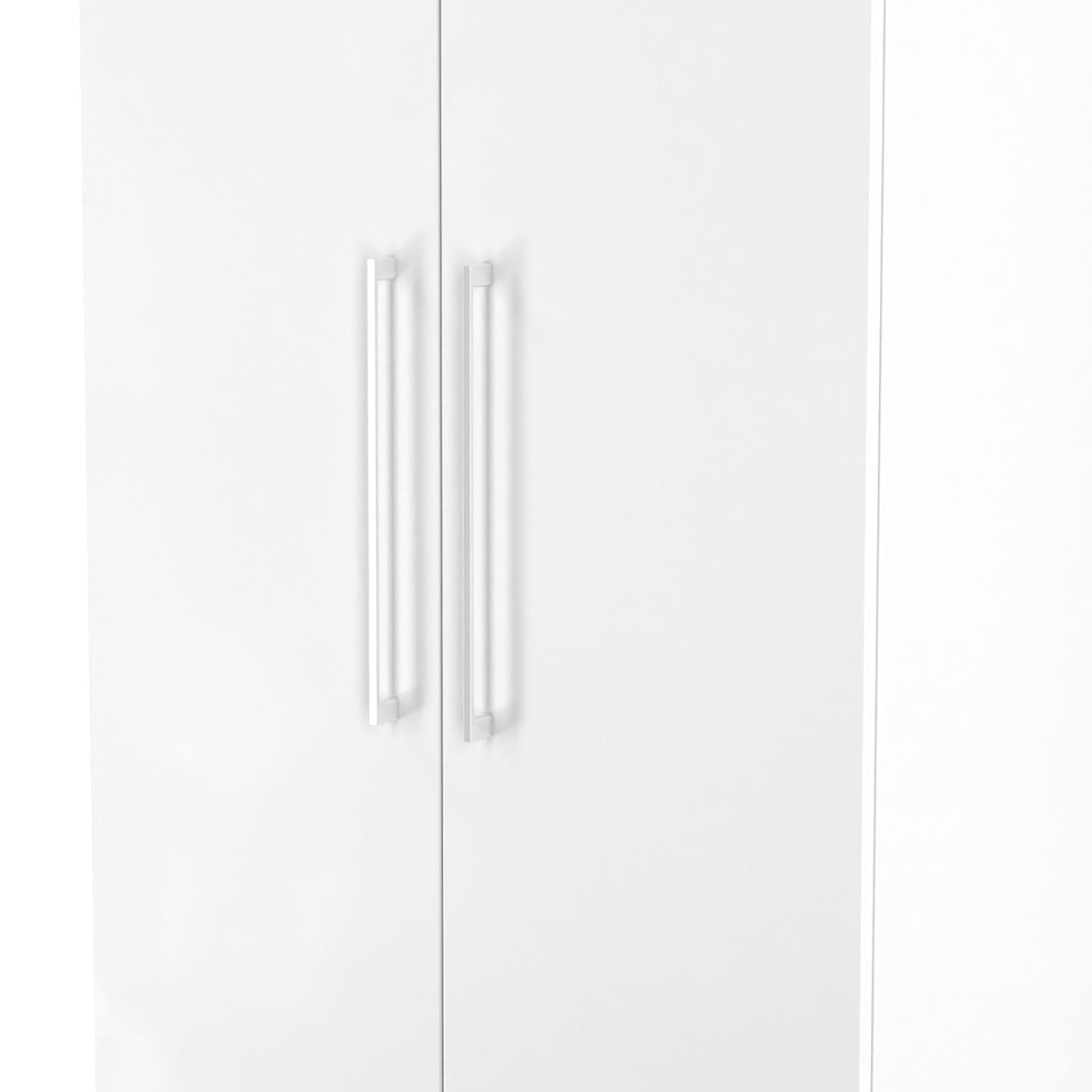 Ellington Double Wardrobe White from Roseland Furniture
