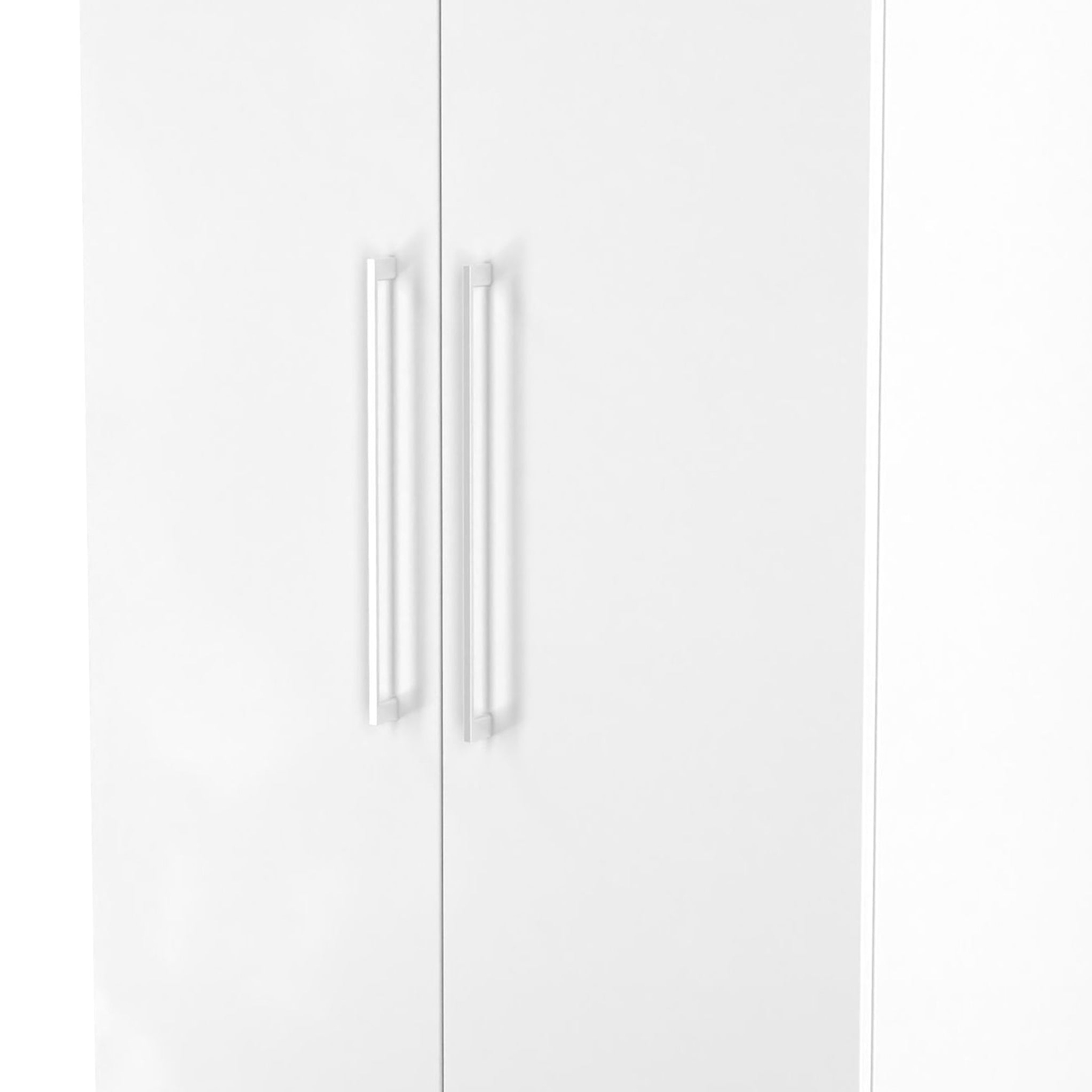 Ellington Double Wardrobe White from Roseland Furniture