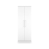Ellington Double Wardrobe White from Roseland Furniture