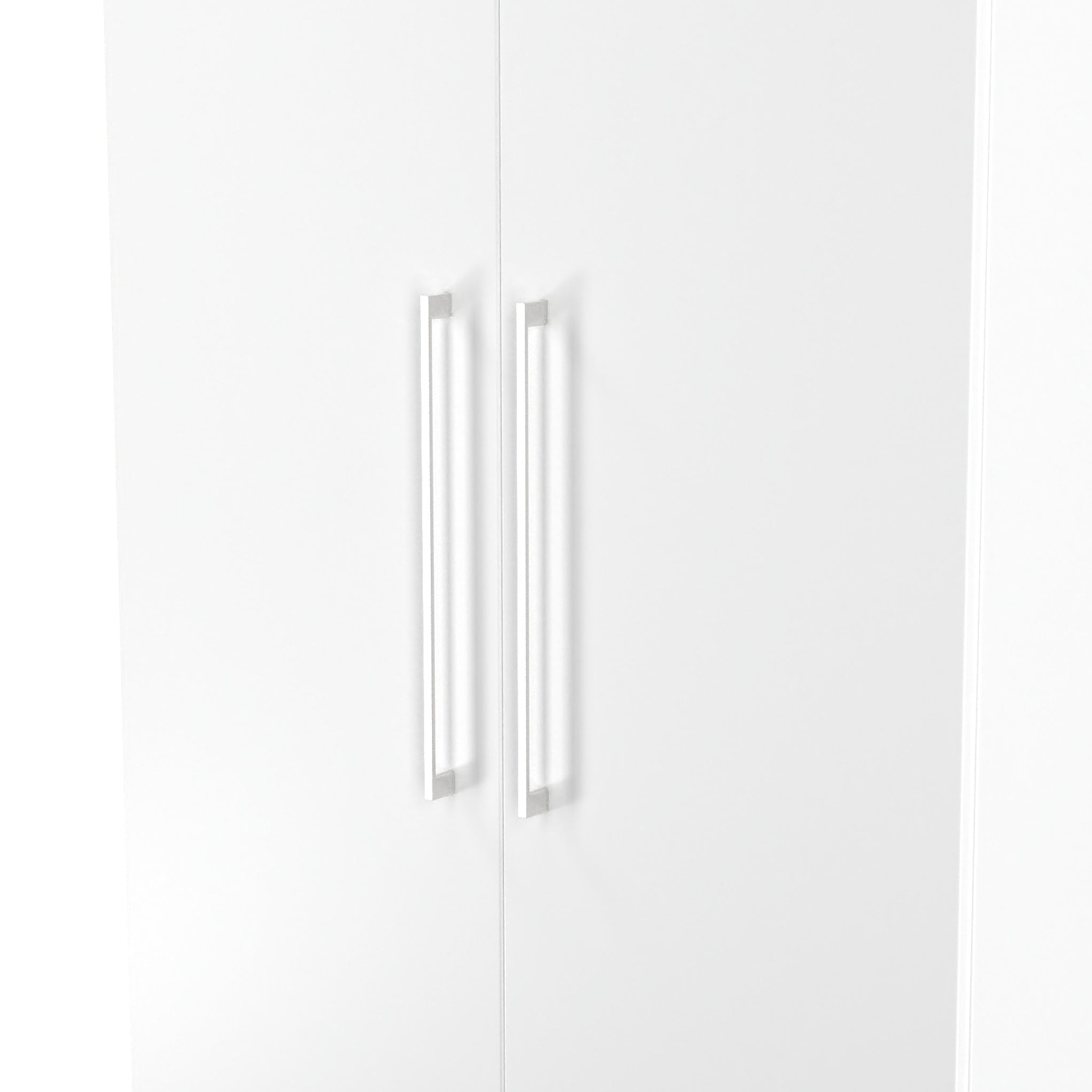 Ellington Double Wardrobe with Drawers White from Roseland Furniture