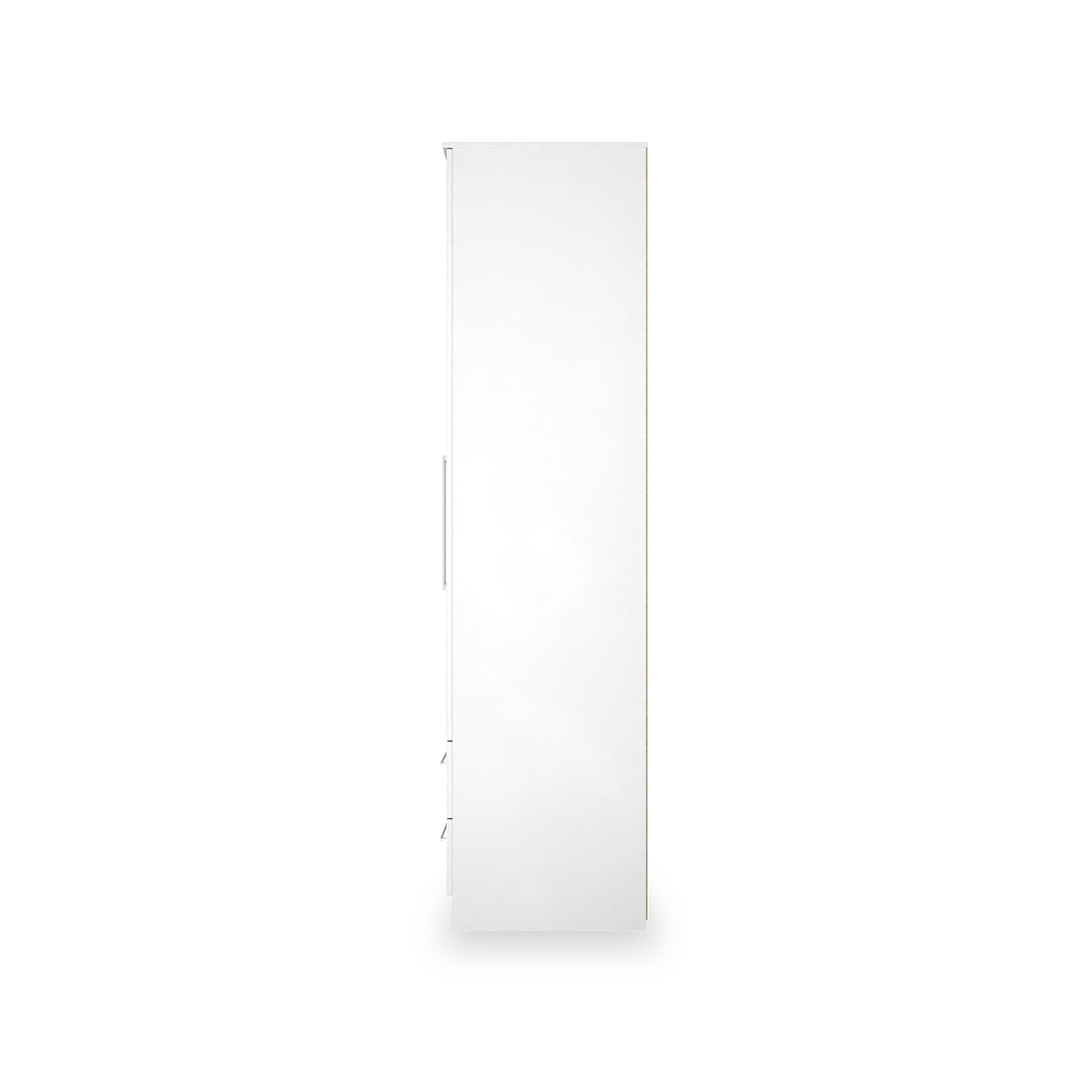 Ellington Double Wardrobe with Drawers White from Roseland Furniture