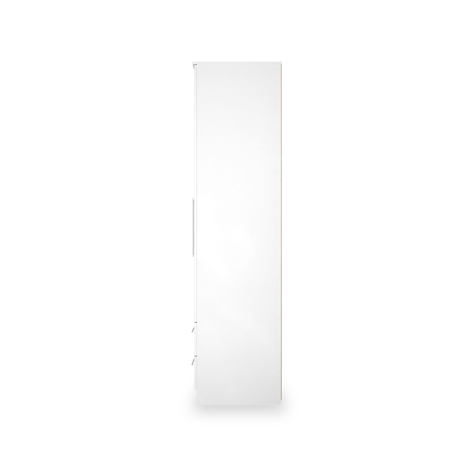 Ellington Double Wardrobe with Drawers White from Roseland Furniture