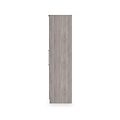 Ellington Triple Mirrored Wardrobe Grey Oak from Roseland Furniture