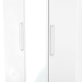 Ellington Triple Mirrored Wardrobe White from Roseland Furniture