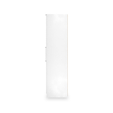 Ellington Triple Mirrored Wardrobe White from Roseland Furniture