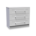 Bellamy Grey Ash 3 Drawer Storage Chest from Roseland