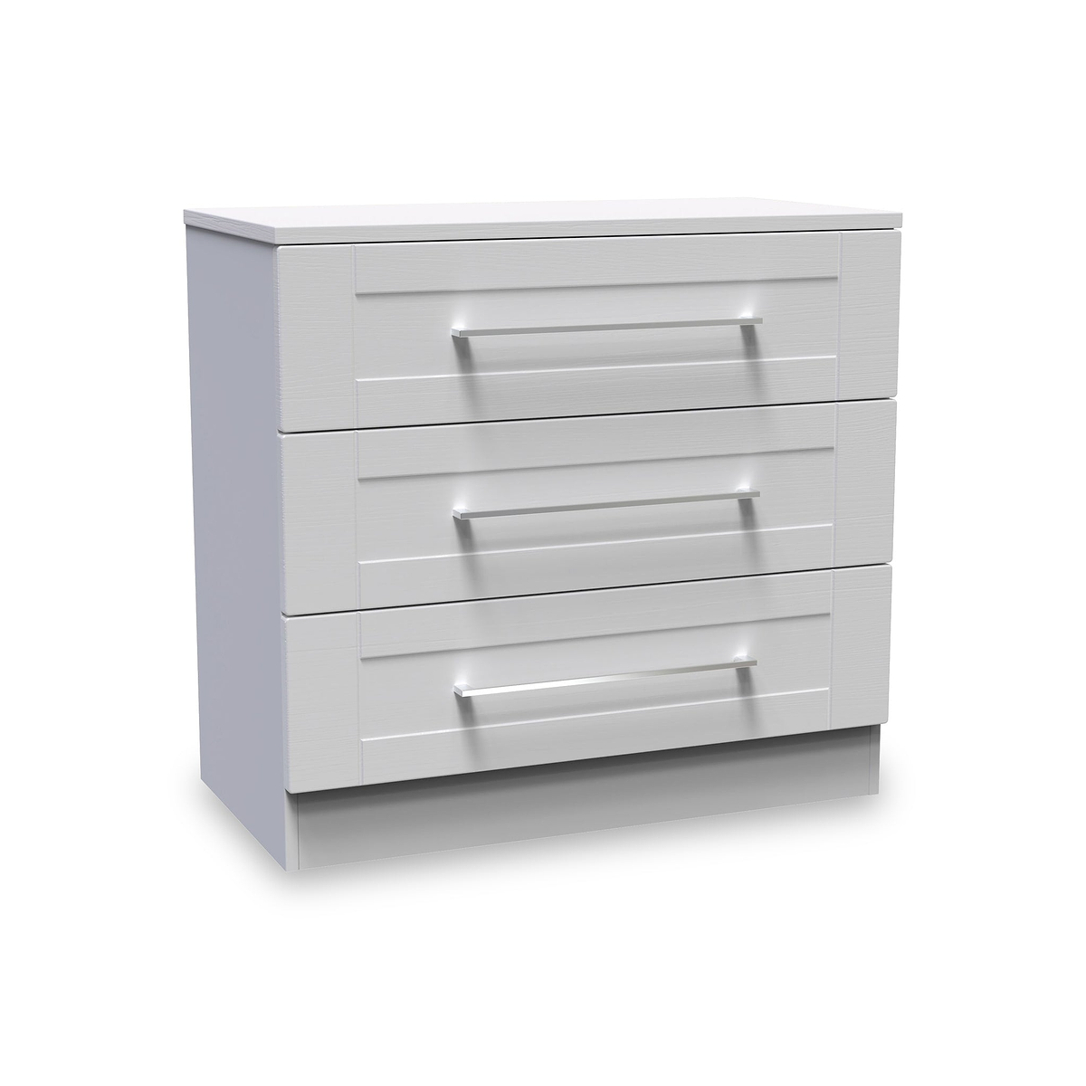 Bellamy Grey Ash 3 Drawer Storage Chest from Roseland