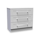 Bellamy Grey Ash 3 Drawer Storage Chest from Roseland