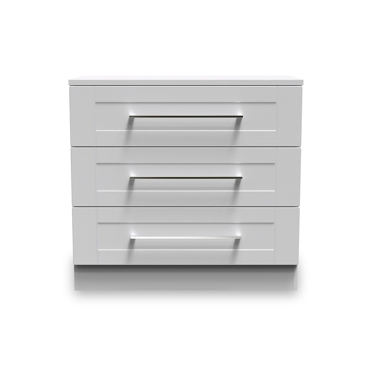 Bellamy Grey Ash 3 Drawer Storage Chest from Roseland
