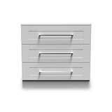 Bellamy Grey Ash 3 Drawer Storage Chest from Roseland