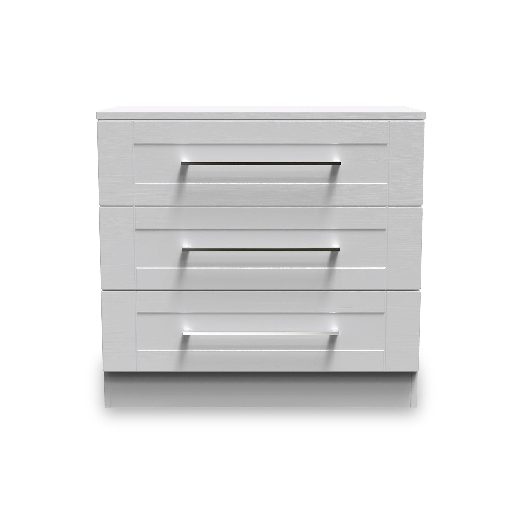 Bellamy Grey Ash 3 Drawer Storage Chest from Roseland