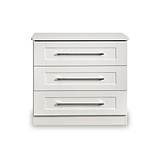 Bellamy White 3 Drawer Storage Chest from Roseland