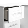 Bellamy White 3 Drawer Dressing Table from Roseland Furniture