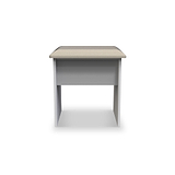 Bellamy Grey Ash Dressing Table Stool from Roseland