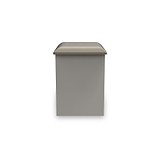 Bellamy Grey Ash Dressing Table Stool from Roseland