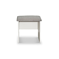 Bellamy White Dressing Table Stool from Roseland