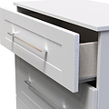 Bellamy Grey 3 Drawer Deep Chest from Roseland