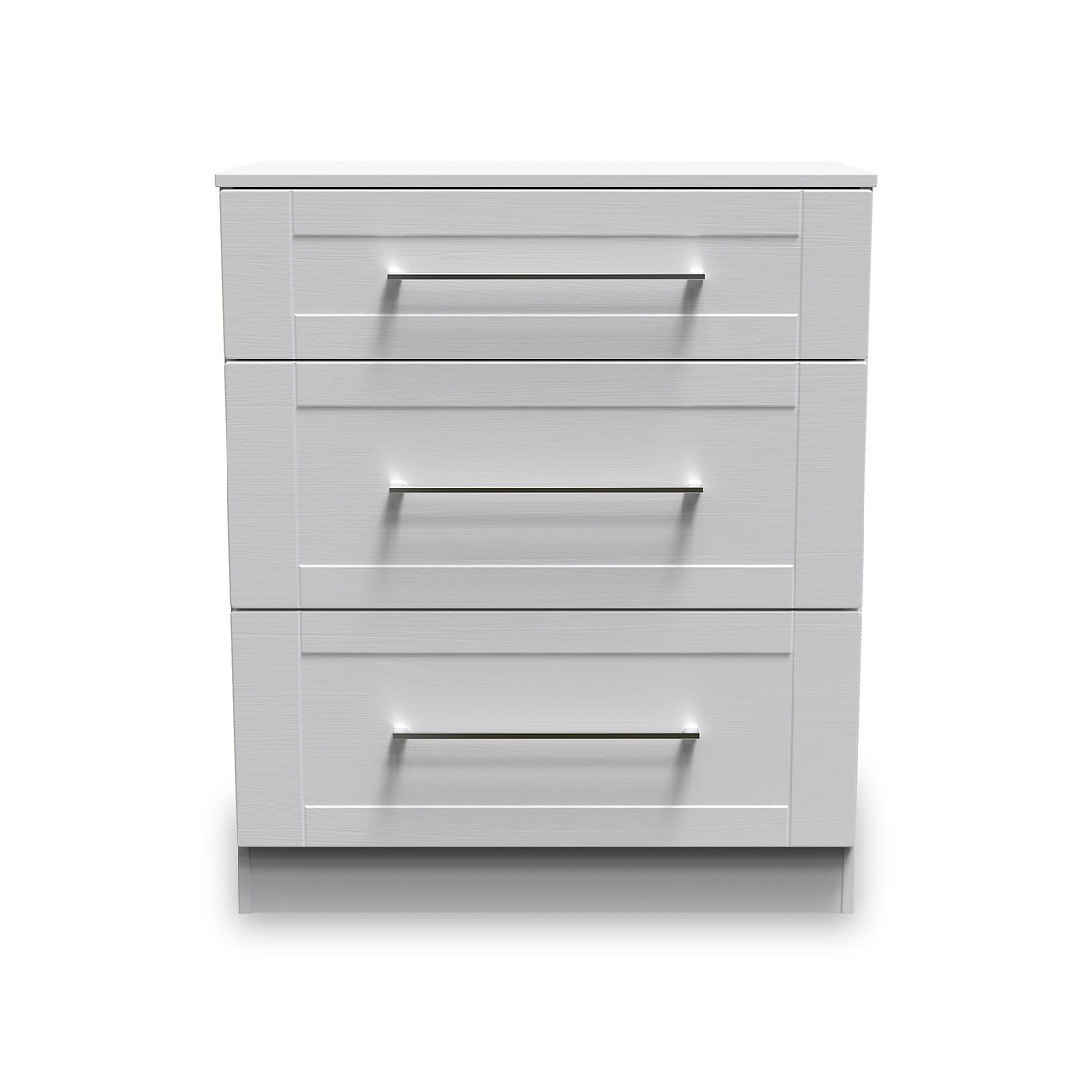 Bellamy Grey 3 Drawer Deep Chest from Roseland