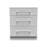 Bellamy Grey 3 Drawer Deep Chest from Roseland