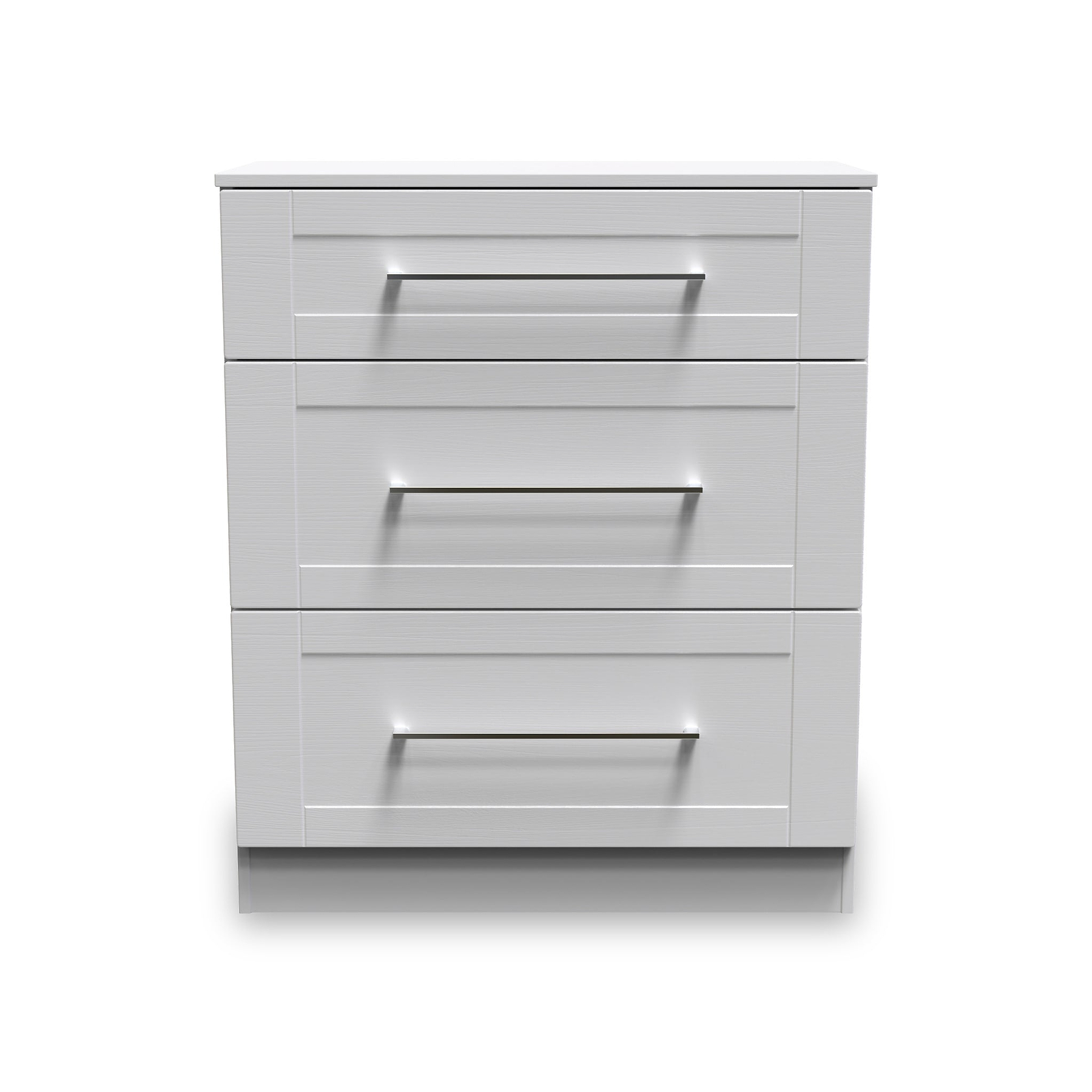 Bellamy Grey 3 Drawer Deep Chest from Roseland