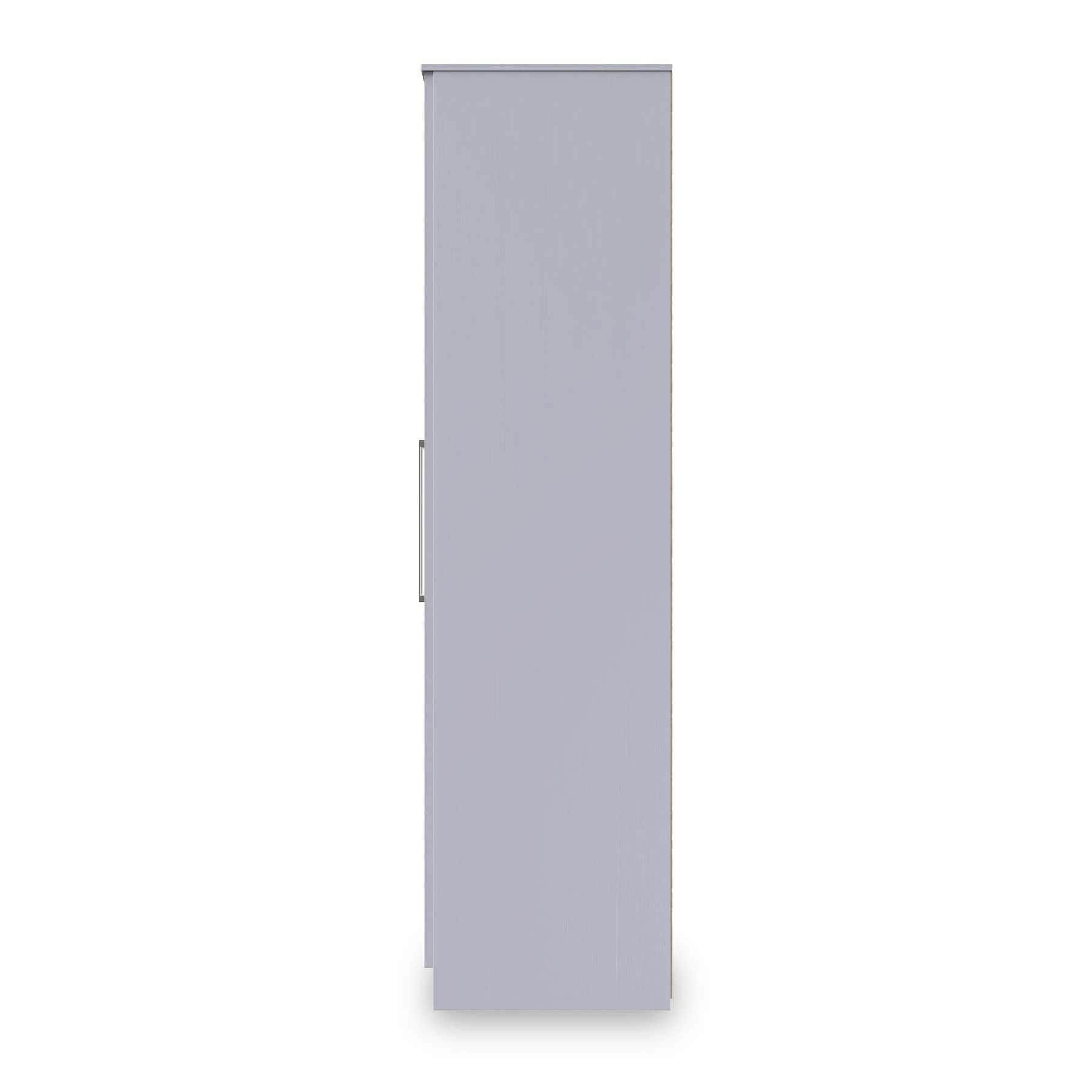 Bellamy Grey Ash Tall 4 Door 2 Central Mirrored Wardrobe from Roseland Furniture