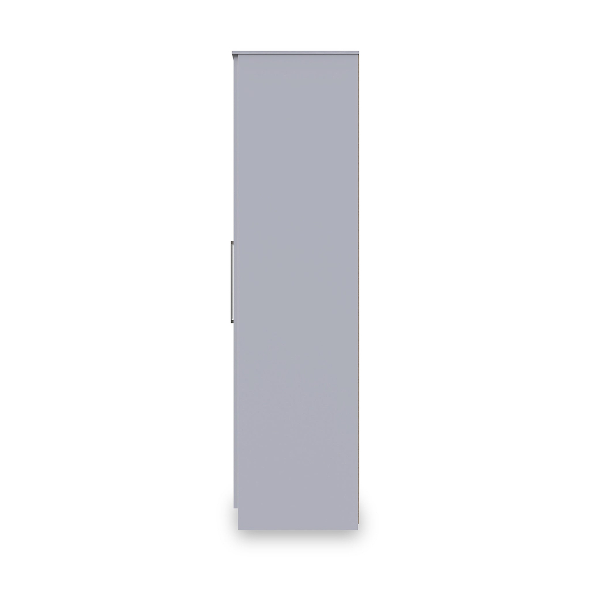 Bellamy Grey Tall 6 Door 2 Drawer with Mirrors Wardrobe by Roseland