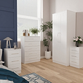 Bellamy 4 Piece Furntiure Set White Ash from Roseland Furniture
