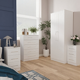 Bellamy 4 Piece Furntiure Set White Ash from Roseland Furniture