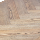Everly 140cm Herringbone Dining Table Dims from Roseland Furniture