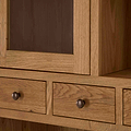 Zelah Oak Large Hutch by Roseland Furniture