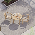 Riven Dining Chair Set of 2 from Roseland Furniture
