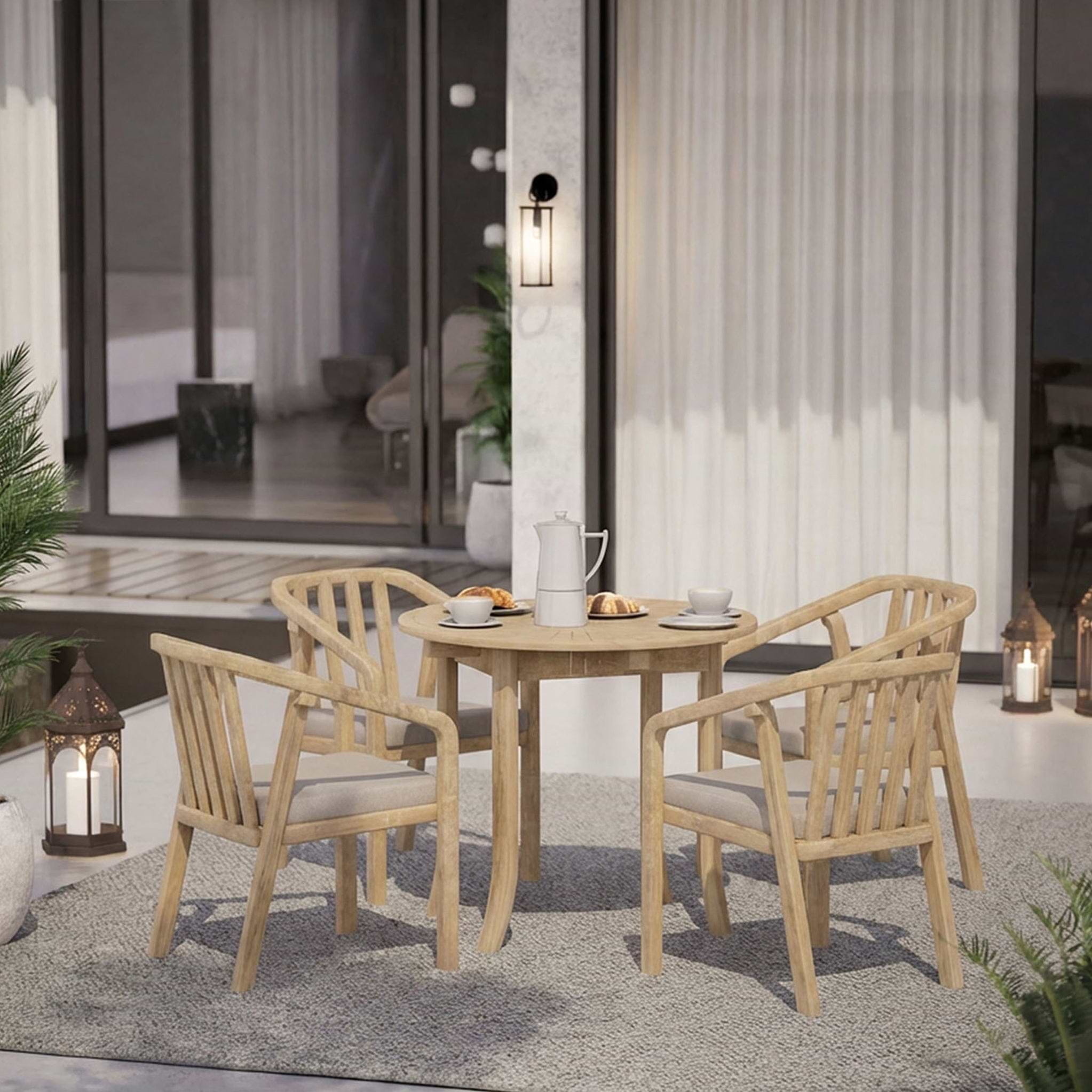 Riven Dining Chair Set of 4 from Roseland Furniture