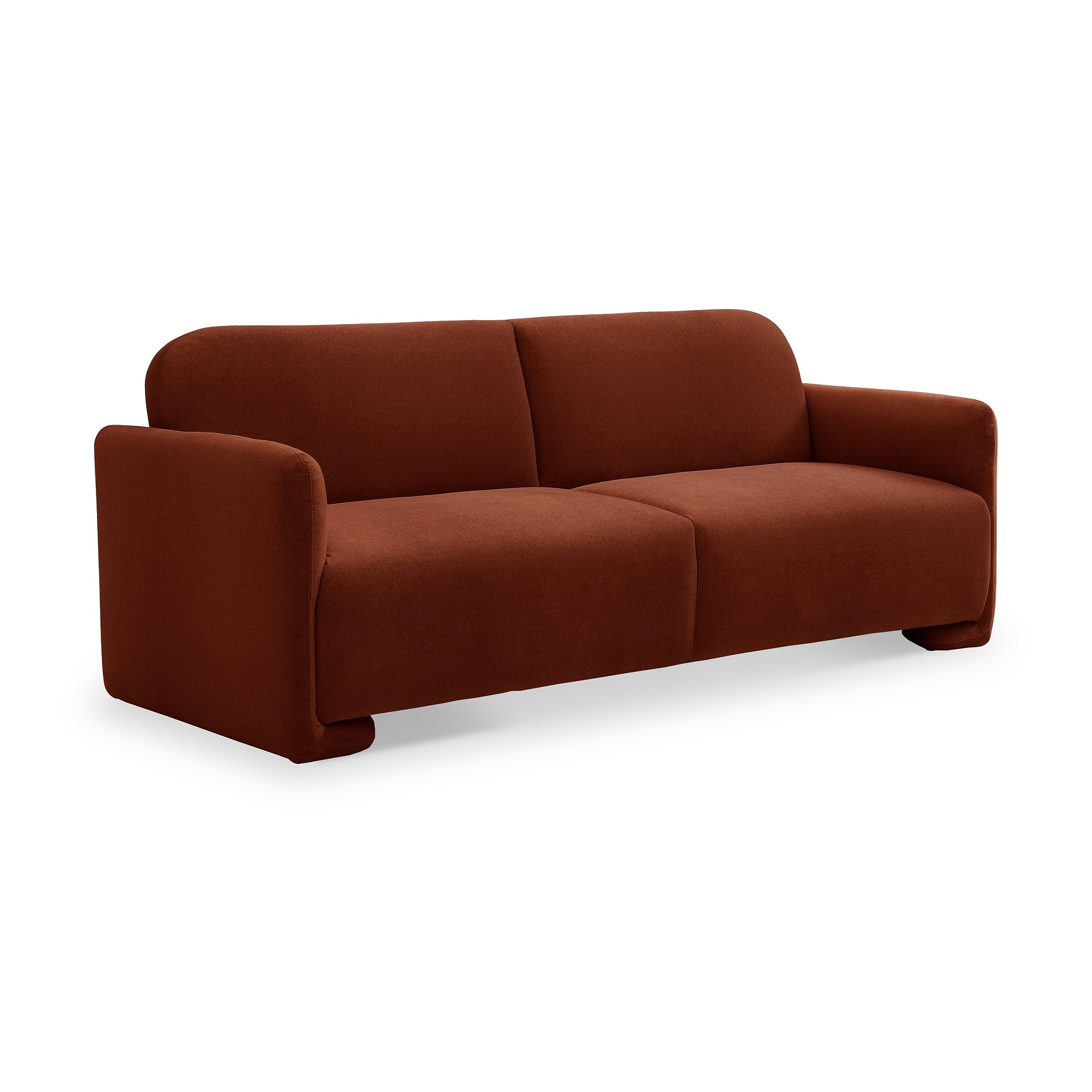 Oatley 3 Seater Sofa Bed Burnt Orange from Roseland Furniture