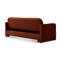Oatley 3 Seater Sofa Bed Burnt Orange from Roseland Furniture