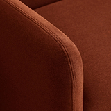 Oatley 3 Seater Sofa Bed Burnt Orange from Roseland Furniture
