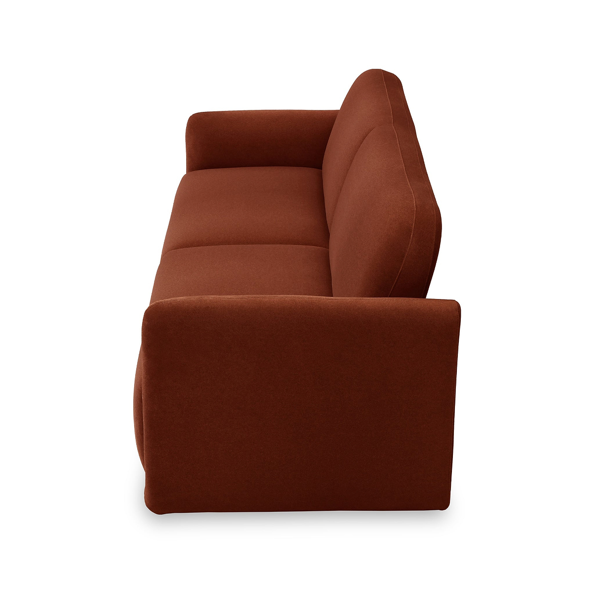 Oatley 3 Seater Sofa Bed Burnt Orange from Roseland Furniture