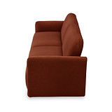 Oatley 3 Seater Sofa Bed Burnt Orange from Roseland Furniture