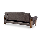 Calix 3 Seater Sofa Bed Mocha from Roseland Furniture