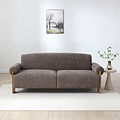 Calix 3 Seater Sofa Bed Mocha from Roseland Furniture