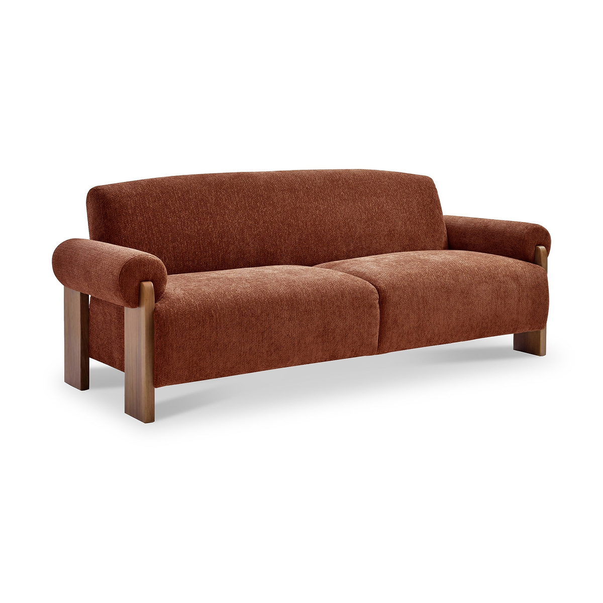 Calix 3 Seater Sofa Bed Mocha from Roseland Furniture