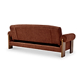 Calix 3 Seater Sofa Bed Mocha from Roseland Furniture